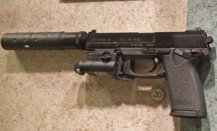 Heckler & Koch Mark 23 .45 cal SOCOM pistol