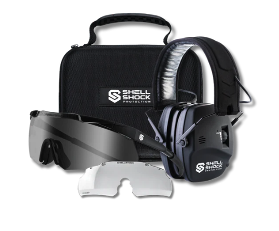 ShellShock Premium Eye and Ear Protection for shooting