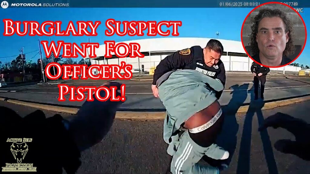 Houston Officer Forced To Save His Partner's Life