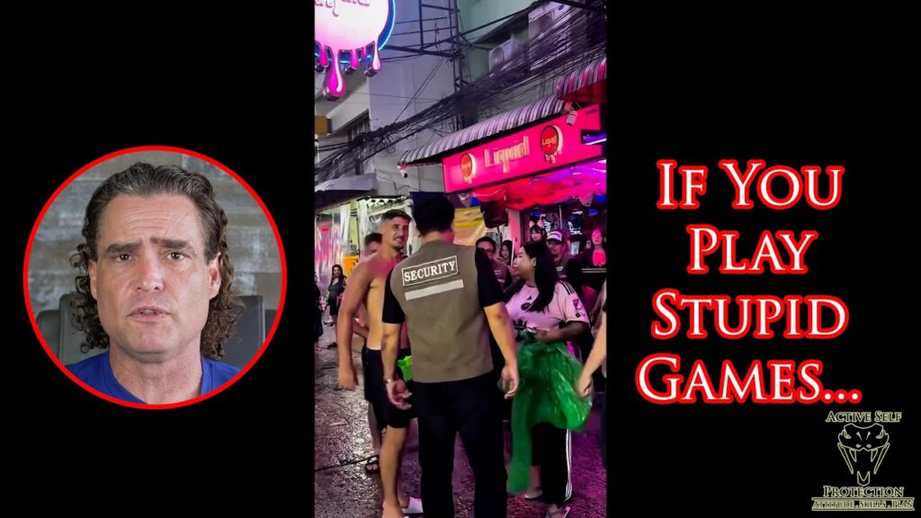 Drunk Idiot Pays For Violating All The Rules of Stupid in Thailand