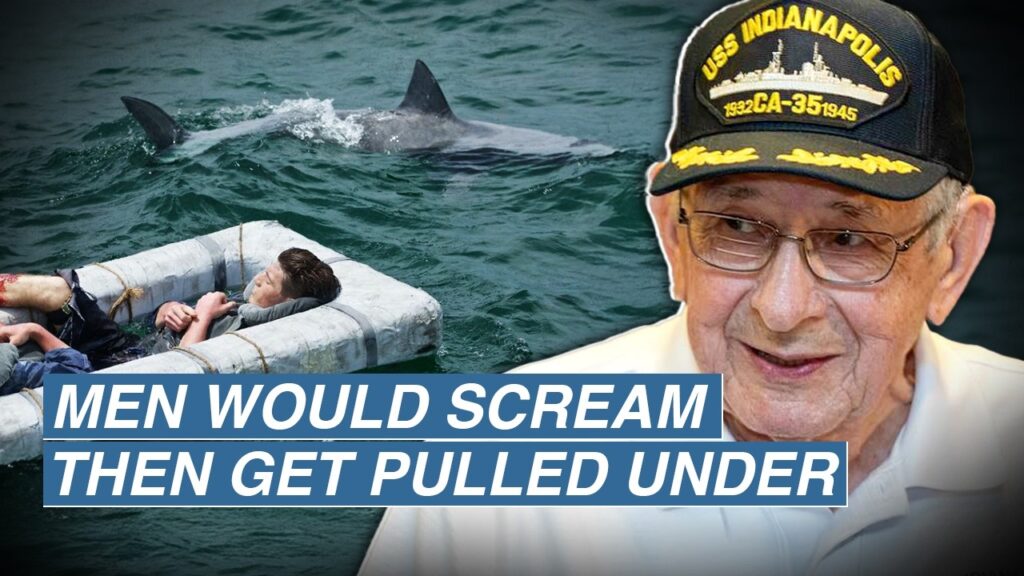 USS INDIANAPOLIS: WWII Veteran Relives Surviving in Shark-Infested Waters | Edgar Harrell