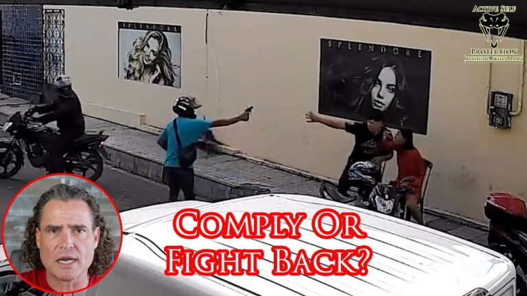 Real Armed Robbery Caught on Camera: What Would YOU Do?