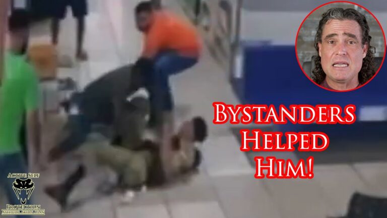 Knife-Wielding Attacker Tries To Steal Officer's Gun!