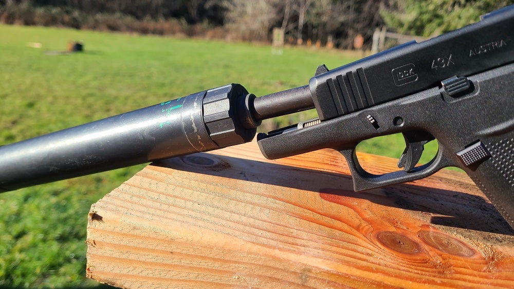 silencerco threaded barrel glock 43x