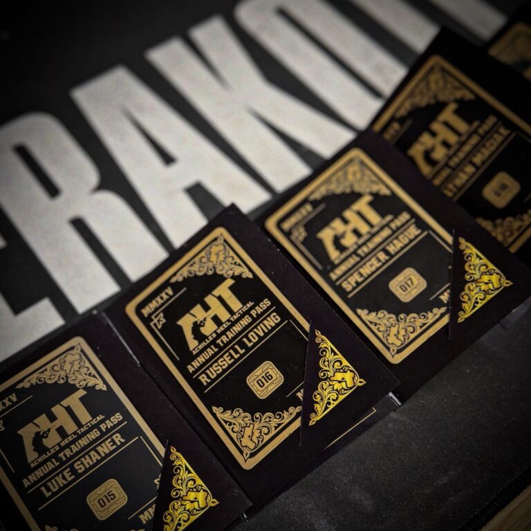 Why Achilles Heel Tactical Built an Annual Training Pass
