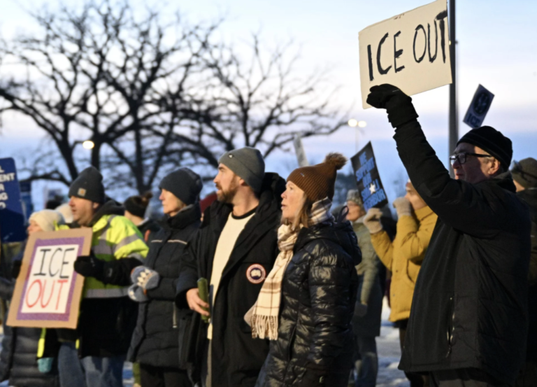 Protester Urges Armed Action Against ICE in Minneapolis