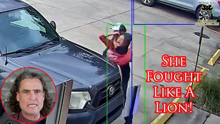 Brave Woman Fights To Break Free From Kidnapper