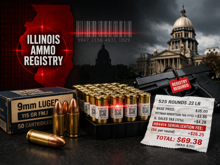 This Illinois Bill Turns Ammo Into a Government Database