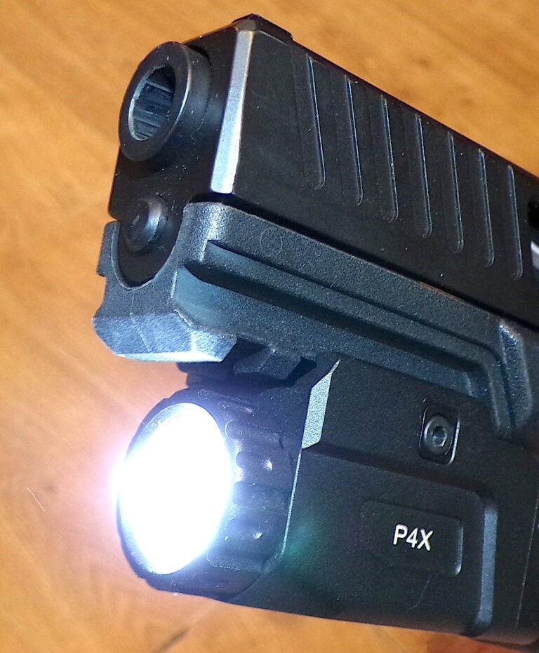 HiLight Tactical P4X Review: 1,100-Lumen Pistol Light
