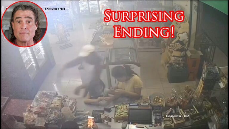 I've Never Seen Someone Beat an Armed Robber This Way Before!