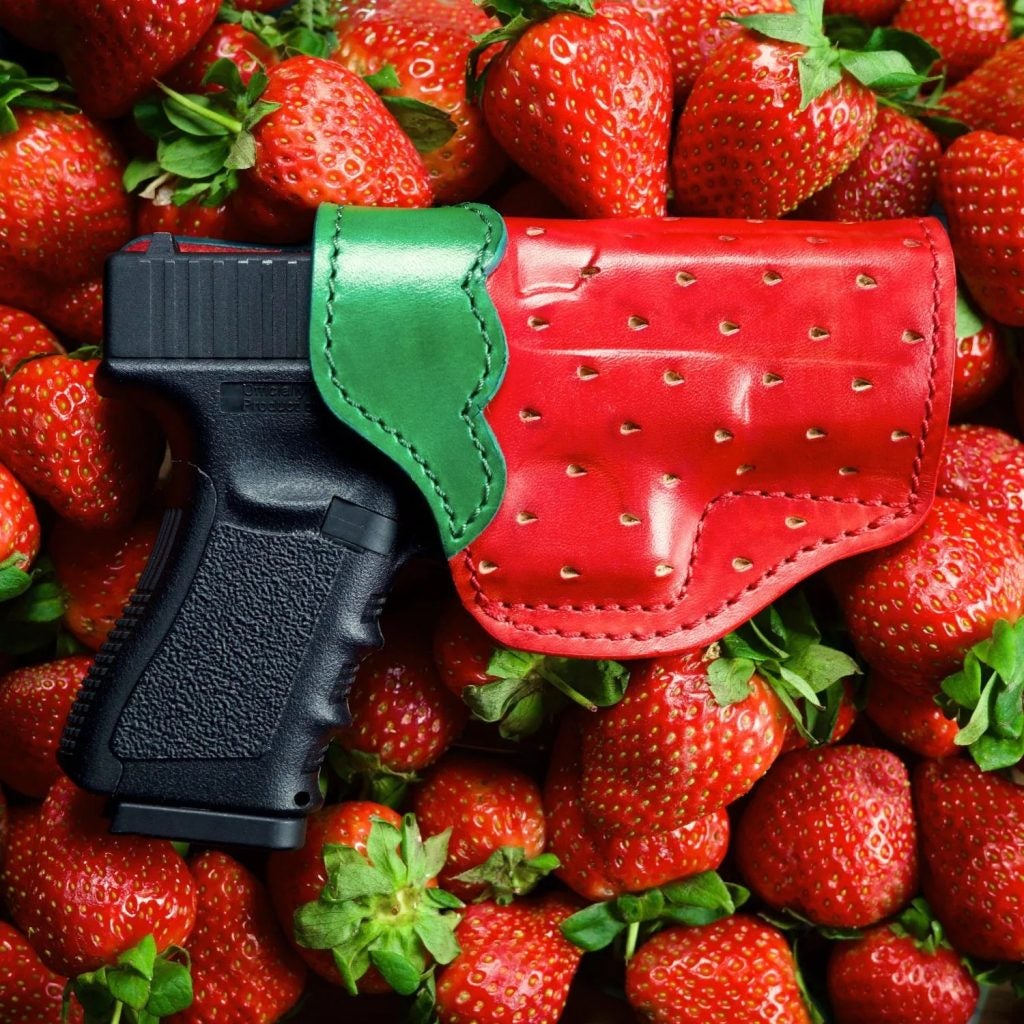 FALCO Launches CarryArt Pineapple and Strawberry Leather Holsters