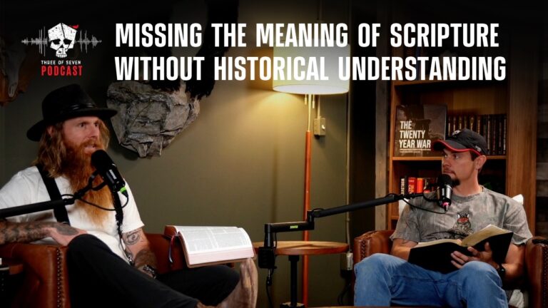 The Meaning Of Scripture Without Historical Understanding