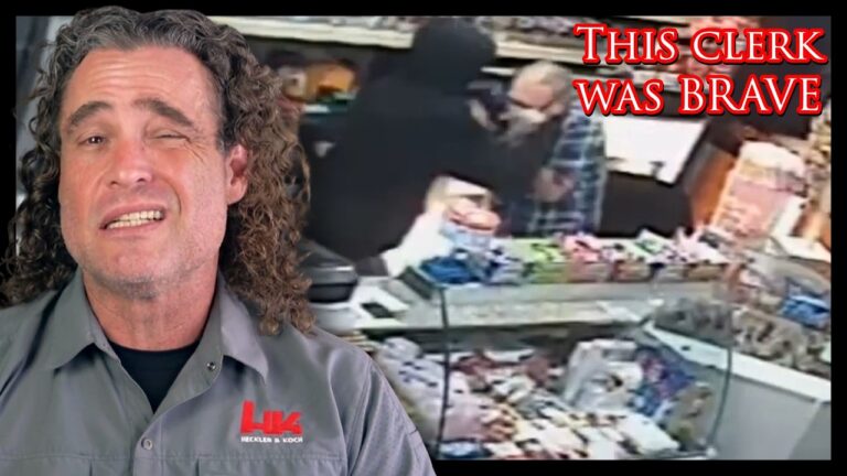 Robber With Stun Gun Meets Brave Clerk | Active Self Protection