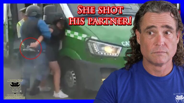 Security Guard Disarmed By Perp | Active Self Protection