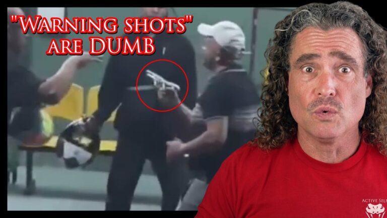 Warning Shots Left Him EMPTY When It Mattered | Active Self Protection