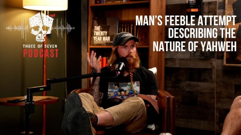 Man's Feeble Attempt Describing The Nature Of Yahweh