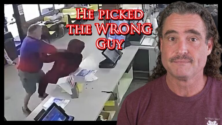 Old Timer Teaches Whippersnapper A Lesson | Active Self Protection